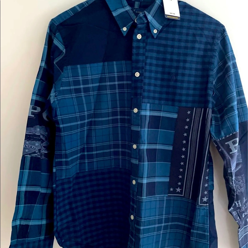 Ralph Lauren patchwork button down